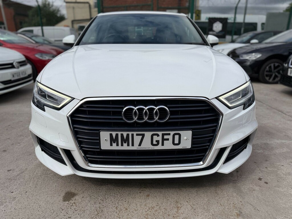 Audi A3 1.5 Tfsi Cod S Line Sportback S Tronic Euro 6 Ss MM17GFO White #3