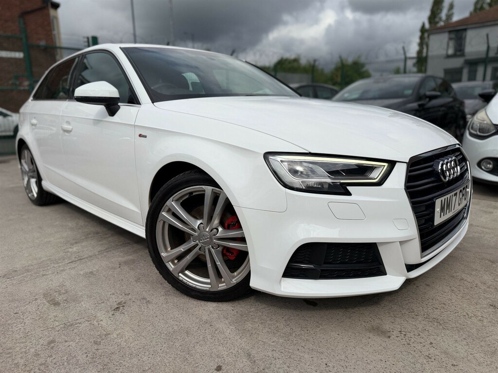 Audi A3 1.5 Tfsi Cod S Line Sportback S Tronic Euro 6 Ss MM17GFO White