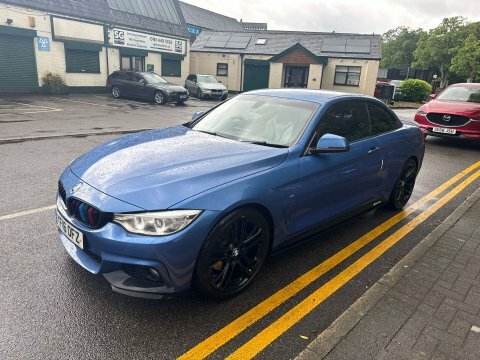 BMW 4 Series 2.0 420D M Blue