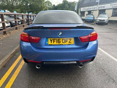 BMW 4 Series 2.0 420D M Blue #3