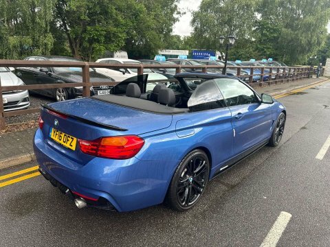 BMW 4 Series 2.0 420D M Blue #2