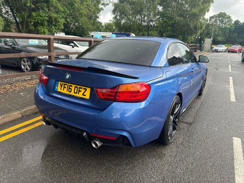 BMW 4 Series 2.0 420D M Blue #6