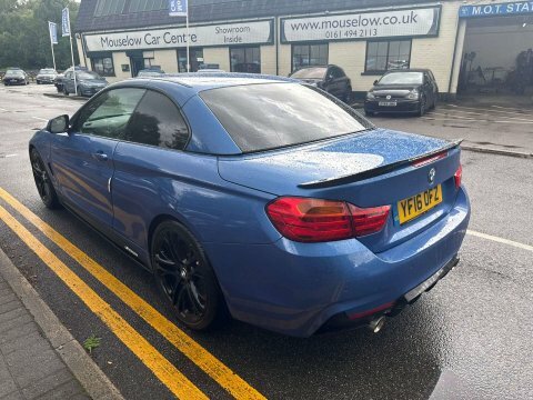 BMW 4 Series 2.0 420D M Blue #5
