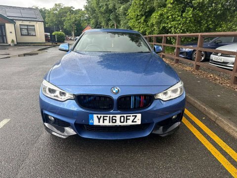 BMW 4 Series 2.0 420D M Blue #4