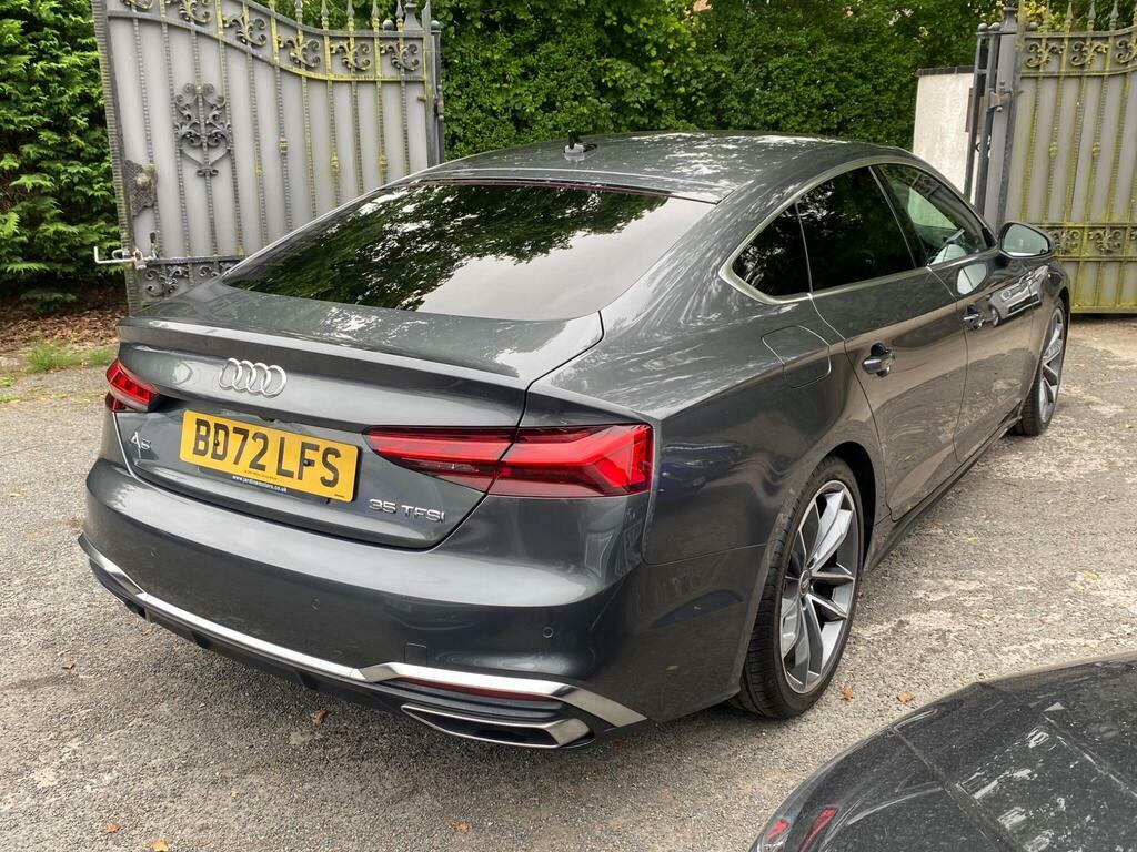 Audi A5 2.0 Tfsi 35 S Line Sportback S Tronic Euro 6 S S BD72LFS Grey #6