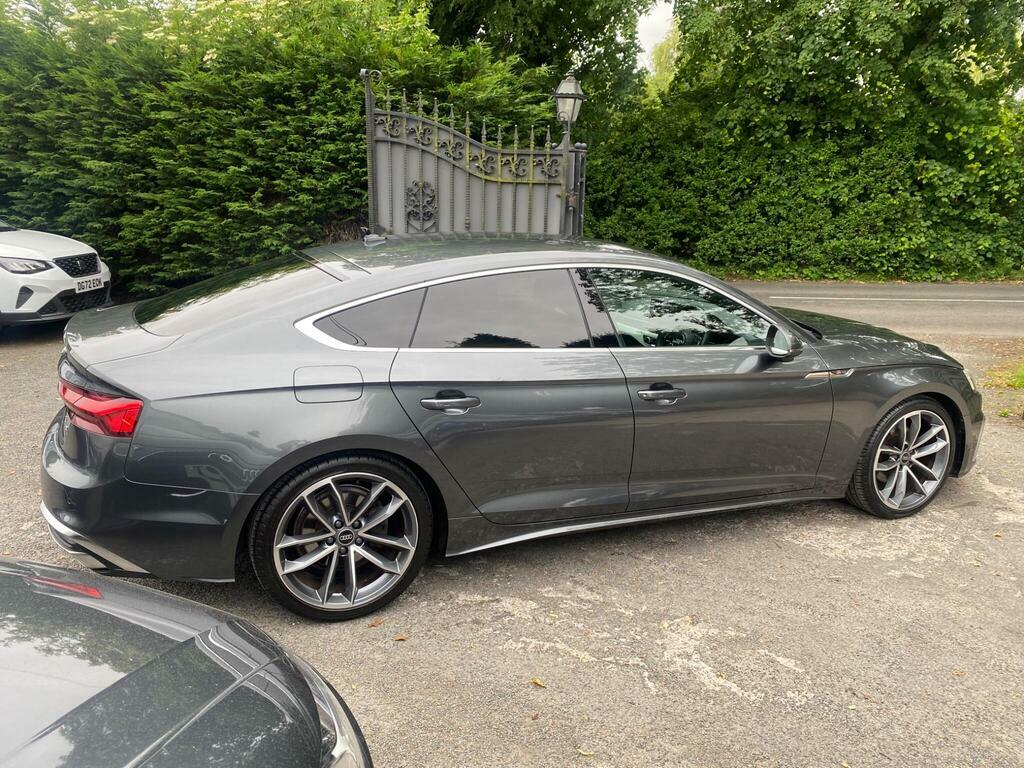 Audi A5 2.0 Tfsi 35 S Line Sportback S Tronic Euro 6 S S BD72LFS Grey #5