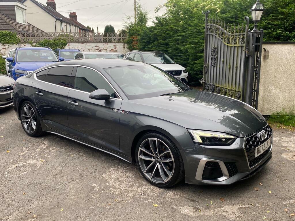Audi A5 2.0 Tfsi 35 S Line Sportback S Tronic Euro 6 S S BD72LFS Grey #3