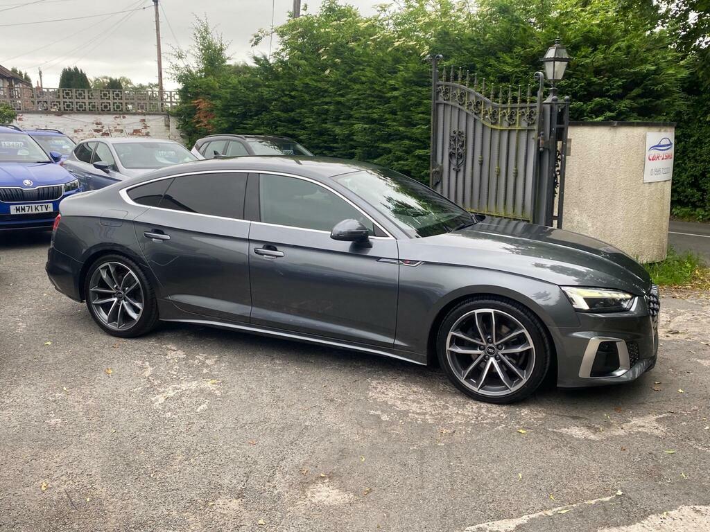 Audi A5 2.0 Tfsi 35 S Line Sportback S Tronic Euro 6 S S BD72LFS Grey #4