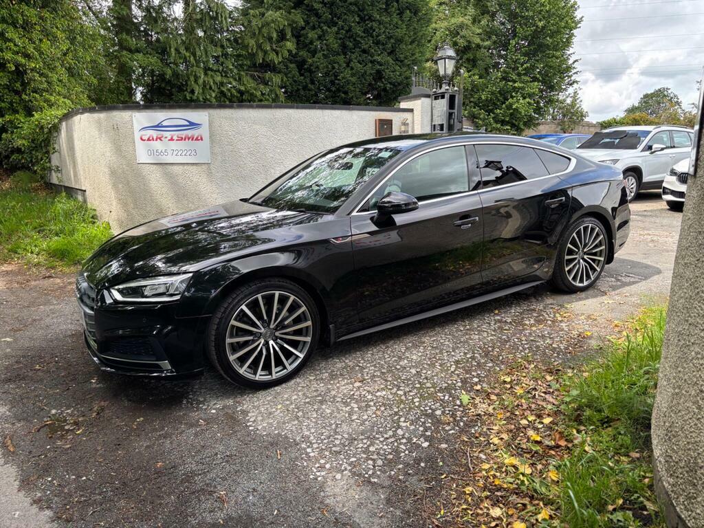 Audi A5 2.0 Tdi 40 S Line Sportback S Tronic Quattro Euro PRZ1914 Black #6