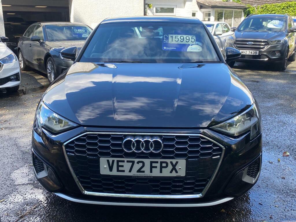 Audi A3 1.5 Tfsi 35 Sport Sportback S Tronic Euro 6 S S VE72FPX Black #2