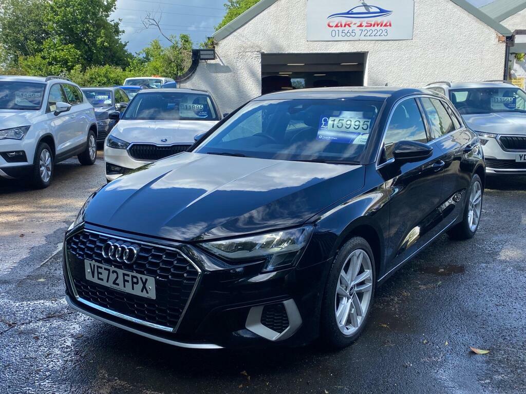 Audi A3 1.5 Tfsi 35 Sport Sportback S Tronic Euro 6 S S Black
