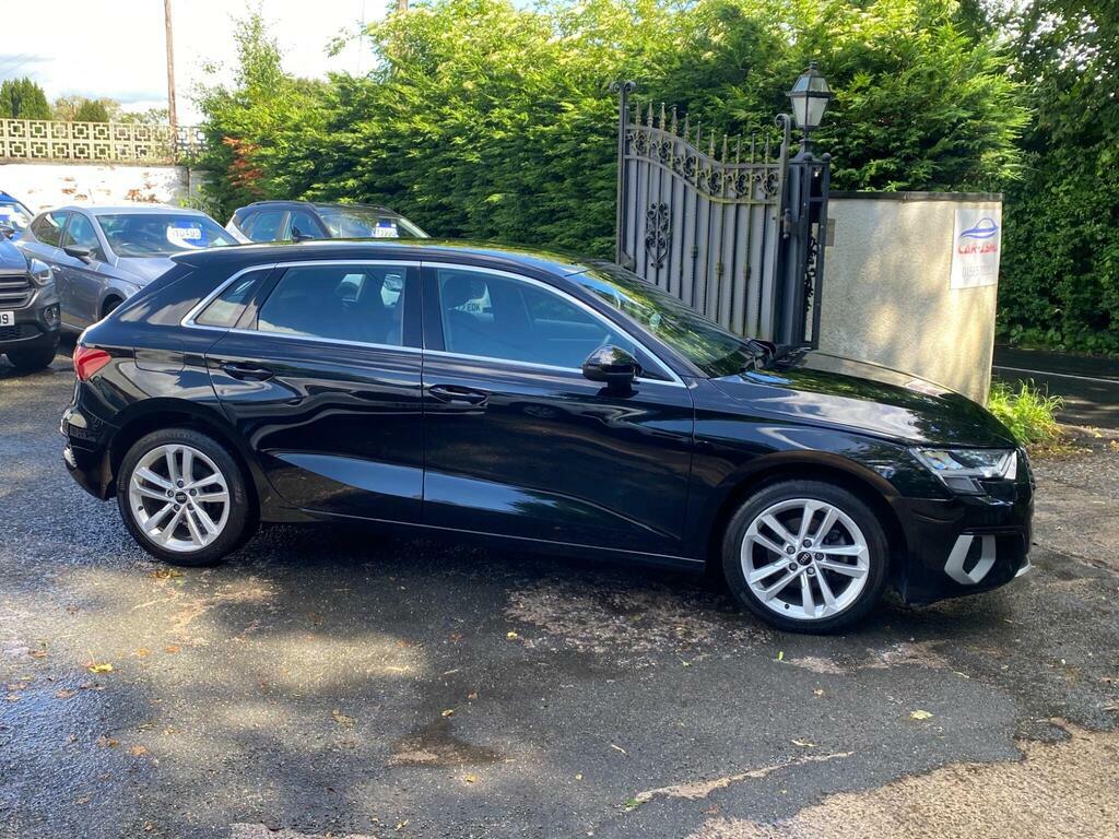 Audi A3 1.5 Tfsi 35 Sport Sportback S Tronic Euro 6 S S VE72FPX Black #4
