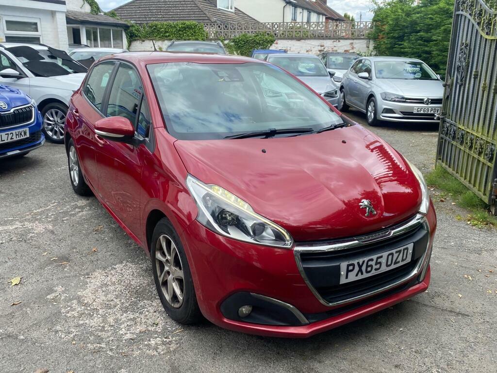 Peugeot 208 1.2 Puretech Active Euro 6 PX65OZD Red #2