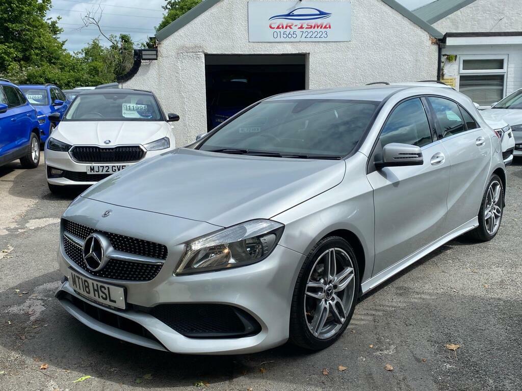 Mercedes-Benz A Class 1.5 A180d Amg Line Euro 6 S S Silver