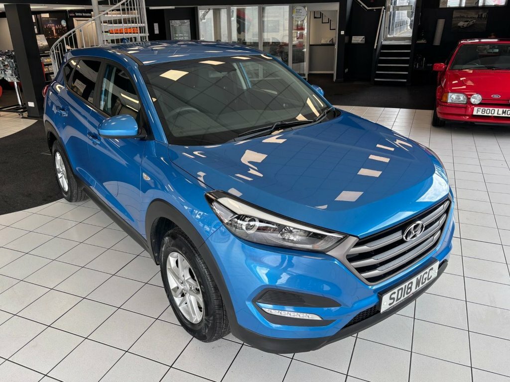 Hyundai Tucson 1.7L S SD18WGC Blue #3