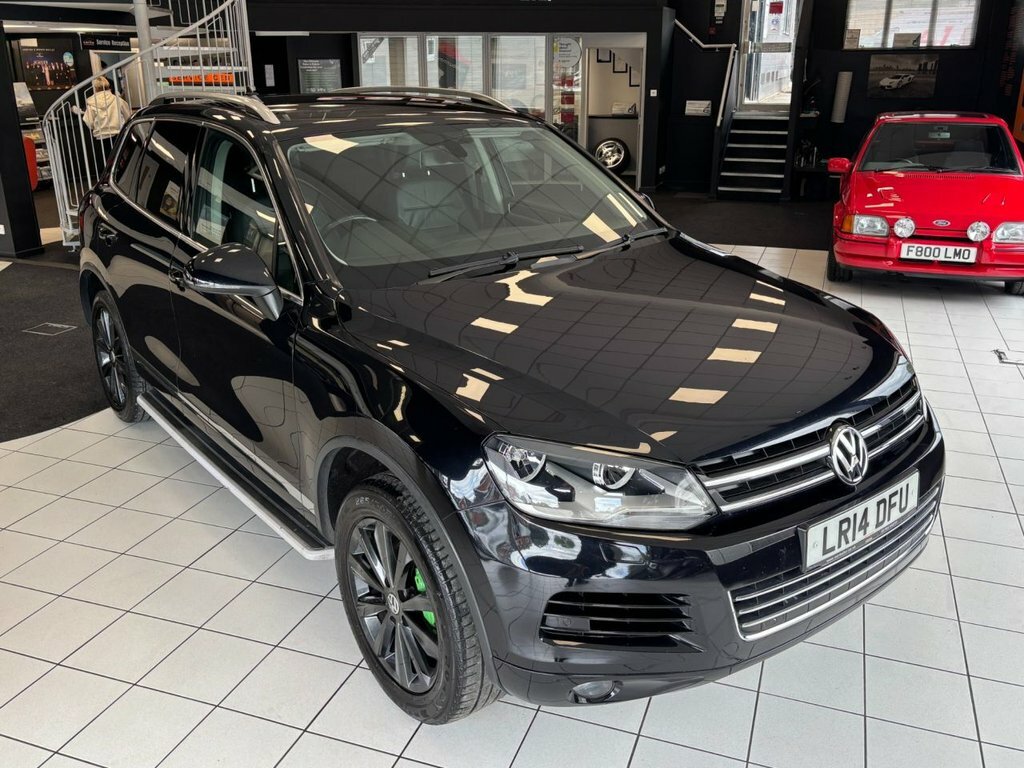 Volkswagen Touareg 3L Se Black #3