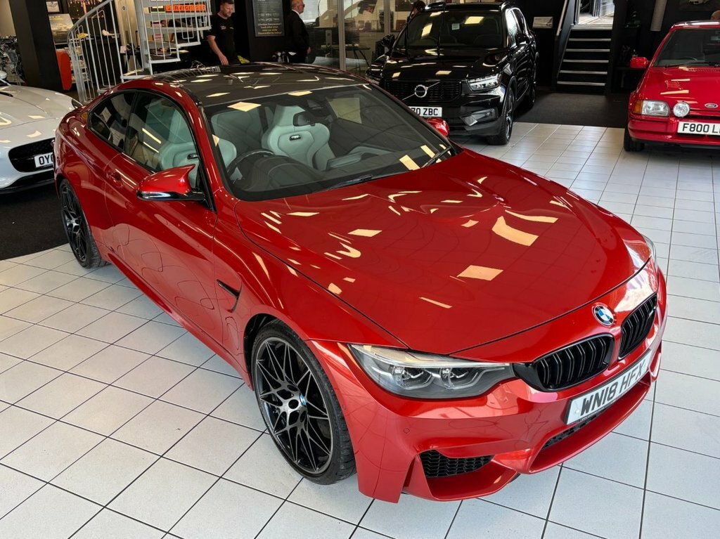 BMW M4 Coupe Orange #3