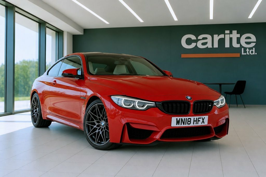 BMW M4 Coupe Orange