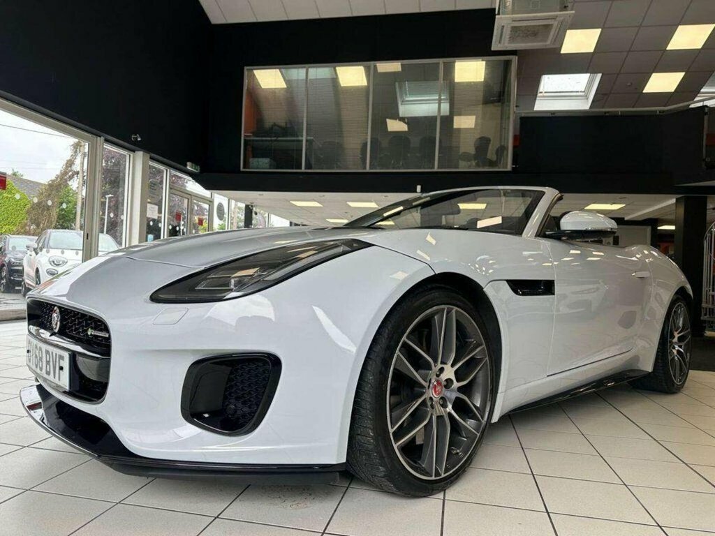Jaguar F-Type 3L R-dynamic OY68BVF White #6