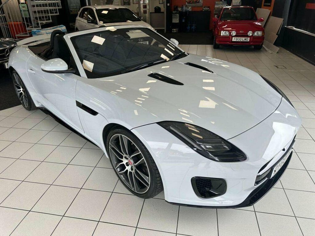 Jaguar F-Type 3L R-dynamic OY68BVF White #3