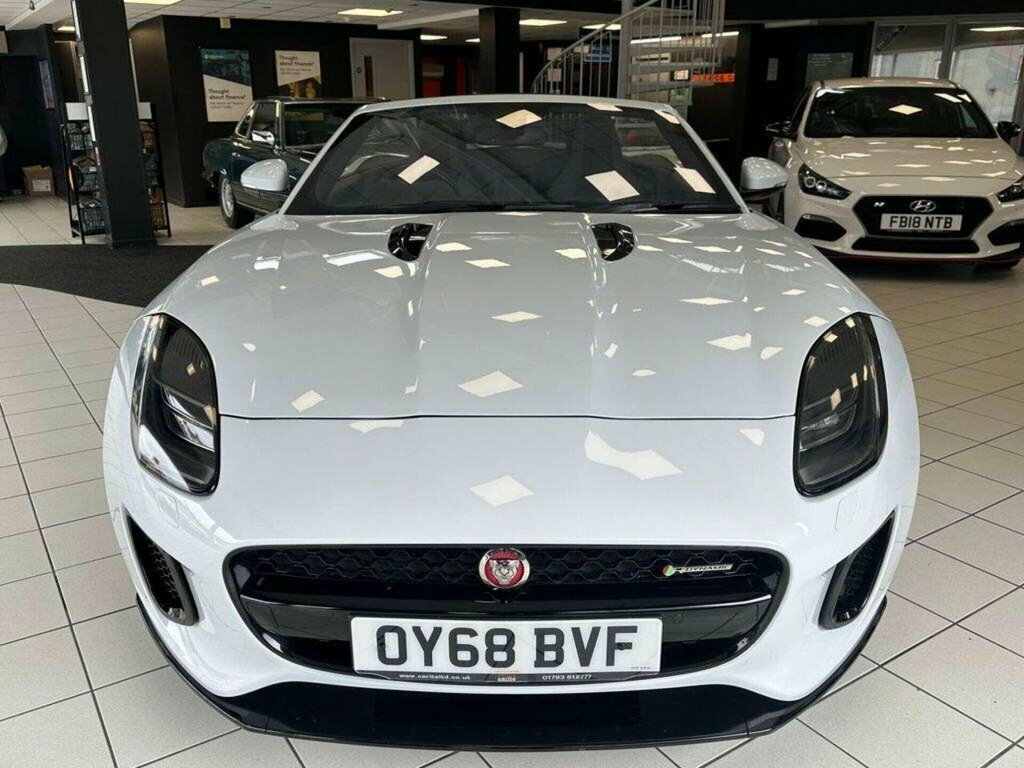 Jaguar F-Type 3L R-dynamic OY68BVF White #5