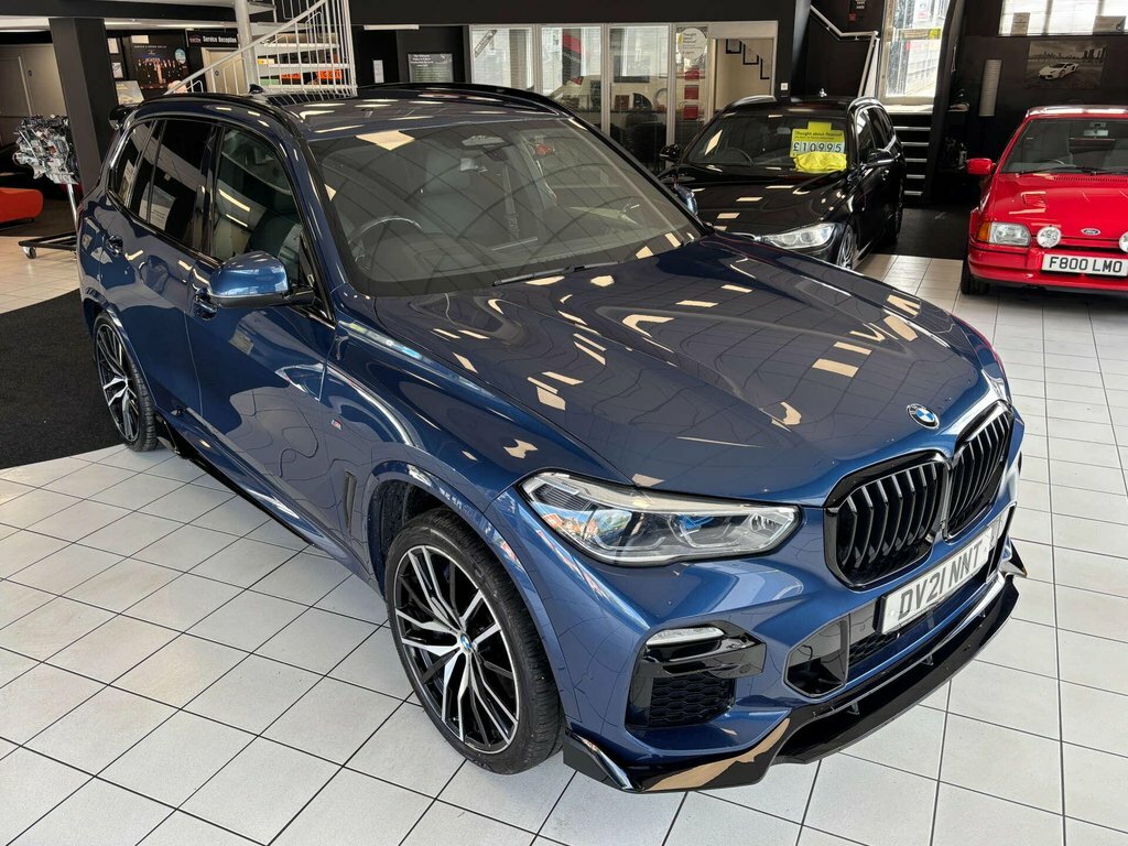 BMW X5 3L M Sport Blue #3
