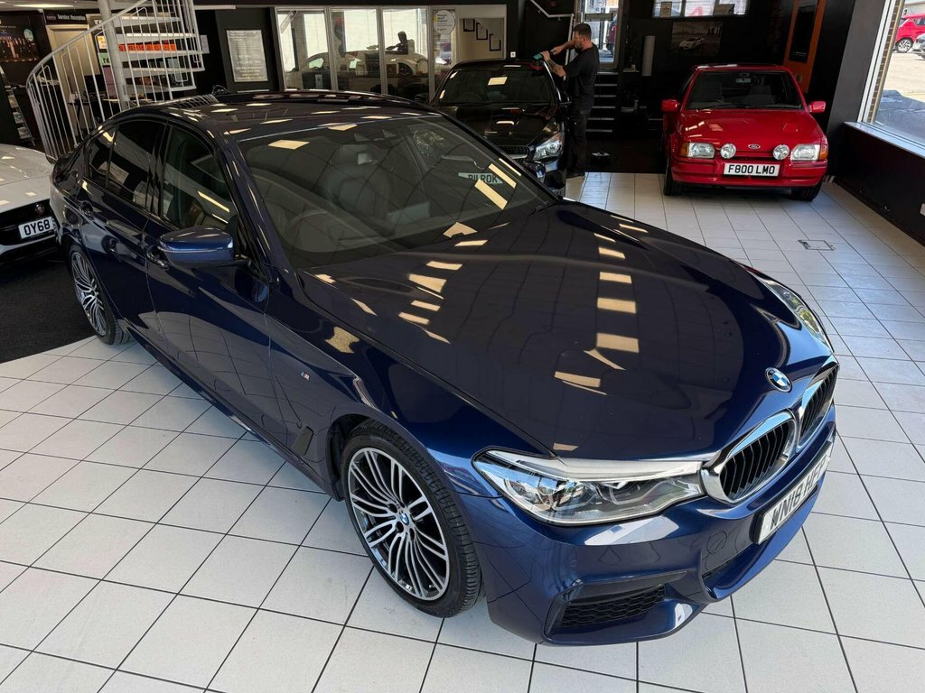 BMW 5 Series 2L M Sport Blue #3
