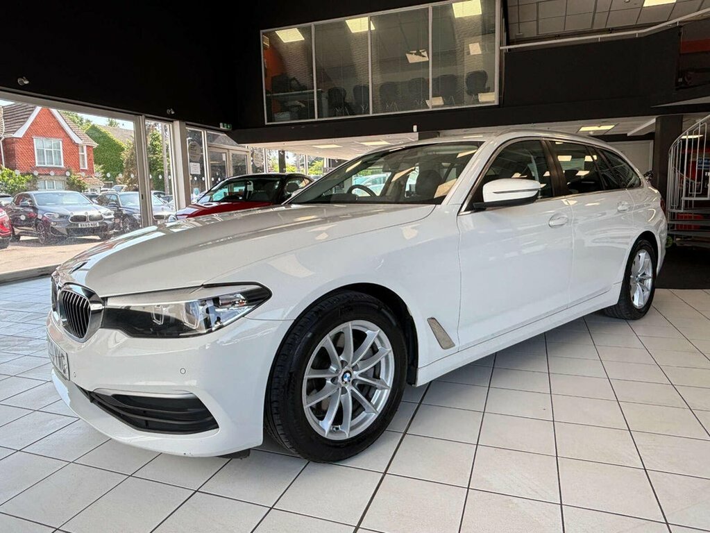 BMW 5 Series 2L Se White #5