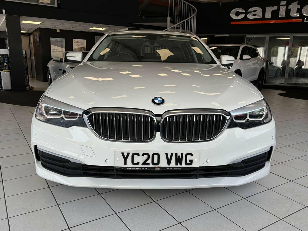 BMW 5 Series 2L Se White #4