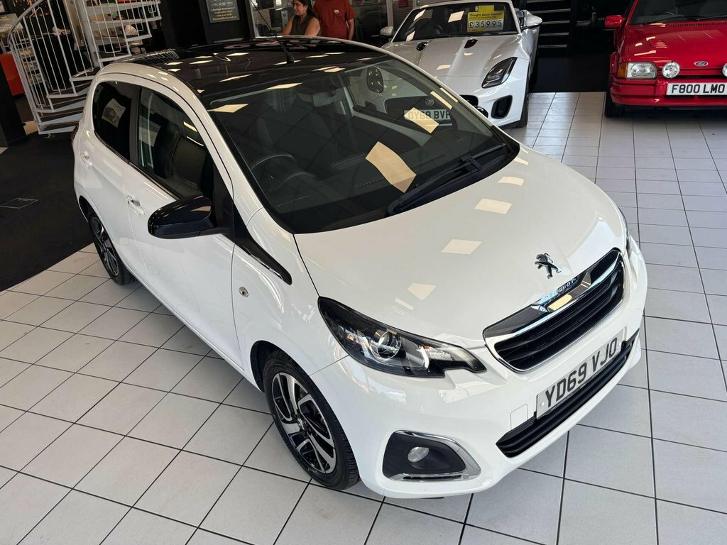 Peugeot 108 1L Allure White #3