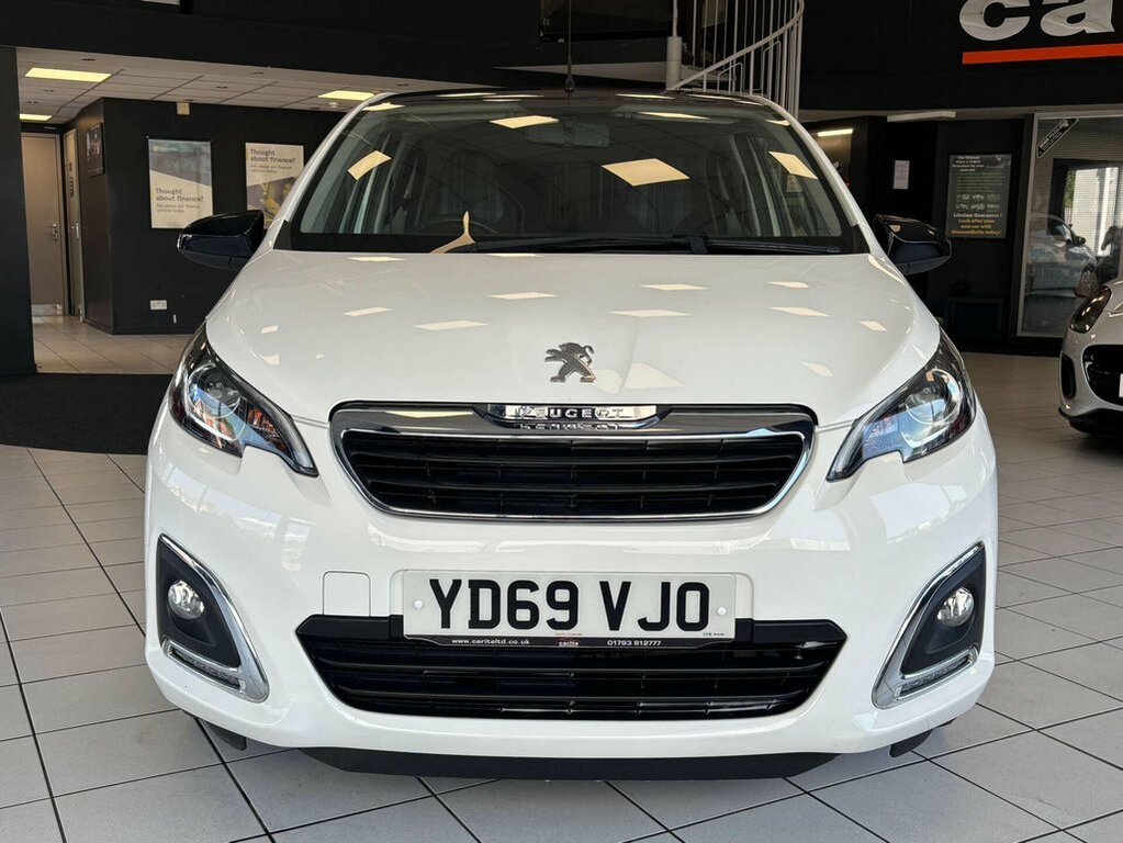 Peugeot 108 1L Allure White #4