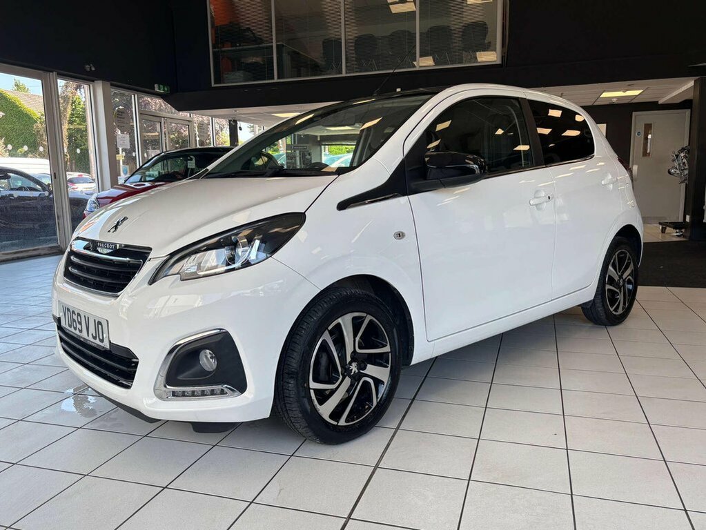 Peugeot 108 1L Allure White #5