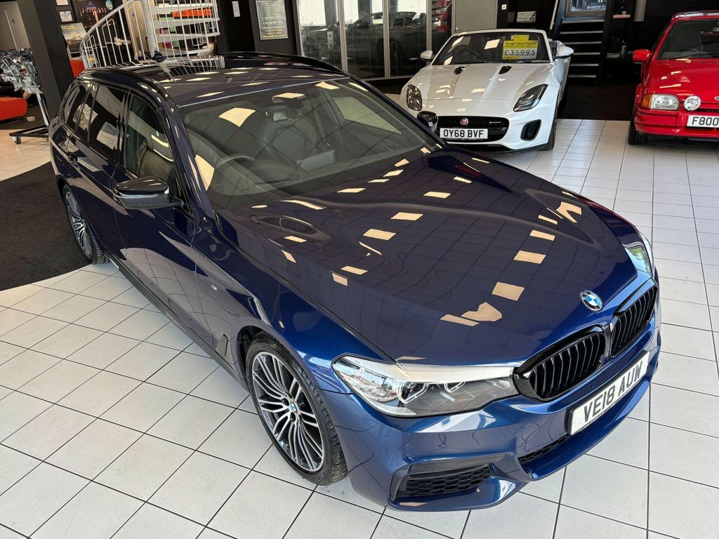 BMW 5 Series 2L M Sport Blue #3