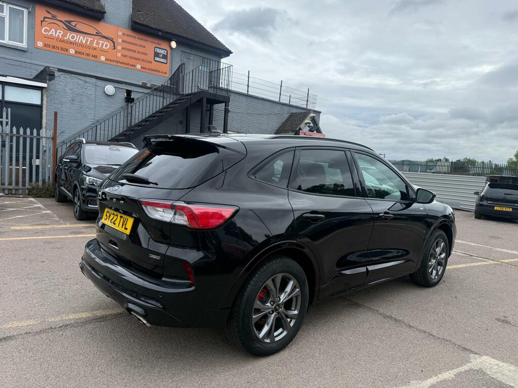 Ford Kuga 2.5 Ecoboost Duratec 14.4Kwh St-line Suv SY22TVL Black #4