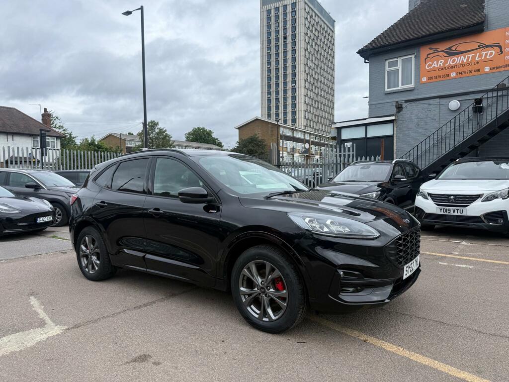 Ford Kuga 2.5 Ecoboost Duratec 14.4Kwh St-line Suv Black