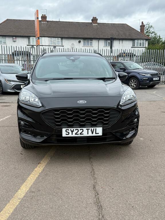 Ford Kuga 2.5 Ecoboost Duratec 14.4Kwh St-line Suv SY22TVL Black #2