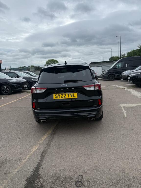 Ford Kuga 2.5 Ecoboost Duratec 14.4Kwh St-line Suv SY22TVL Black #6
