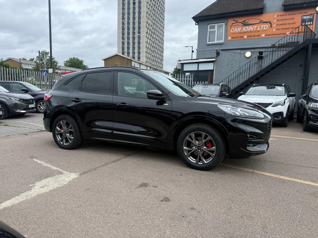 Ford Kuga 2.5 Ecoboost Duratec 14.4Kwh St-line Suv SY22TVL Black #3
