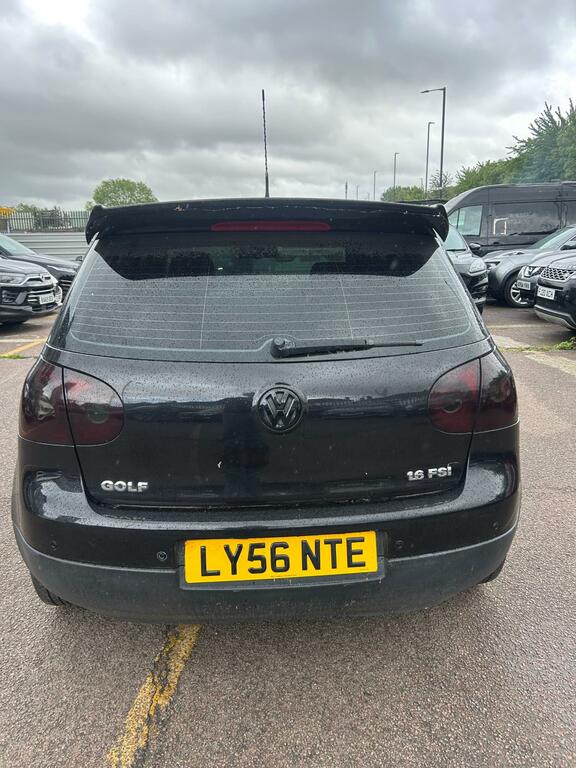 Volkswagen Golf 1.6 Fsi Match Hatchback Black #4