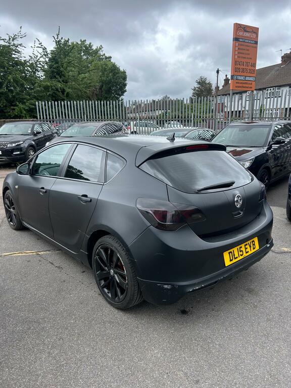 Vauxhall Astra 1.6I Tech Line Gt Hatchback Black #3
