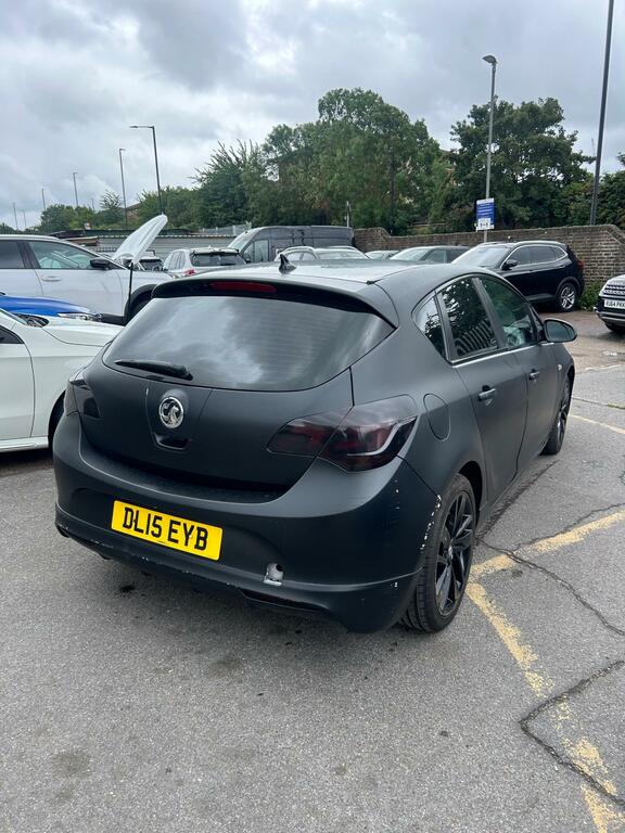 Vauxhall Astra 1.6I Tech Line Gt Hatchback Black #5