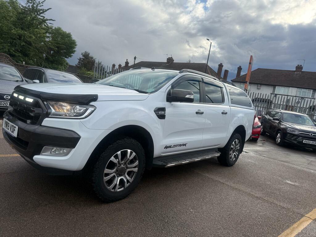 Ford Ranger 3.2 Tdci Wildtrak Pickup Double Cab White #5