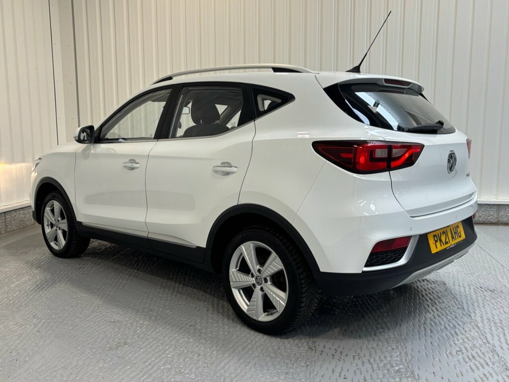 MG ZS Suv PK21AHG White #5