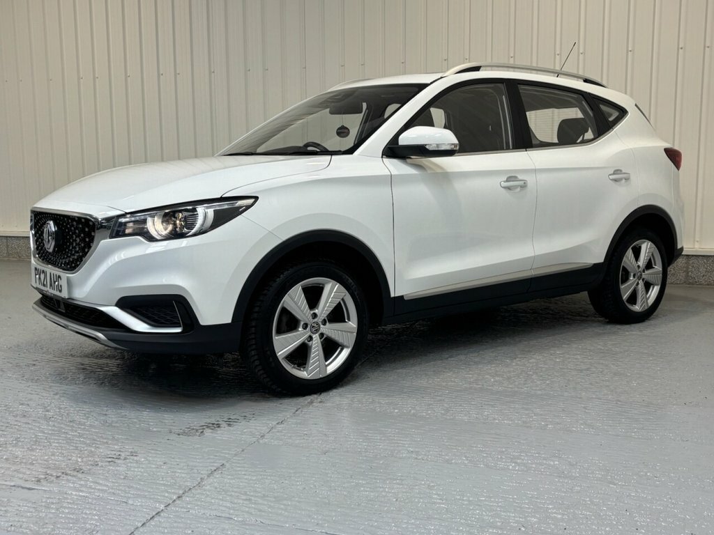 MG ZS Suv PK21AHG White #3