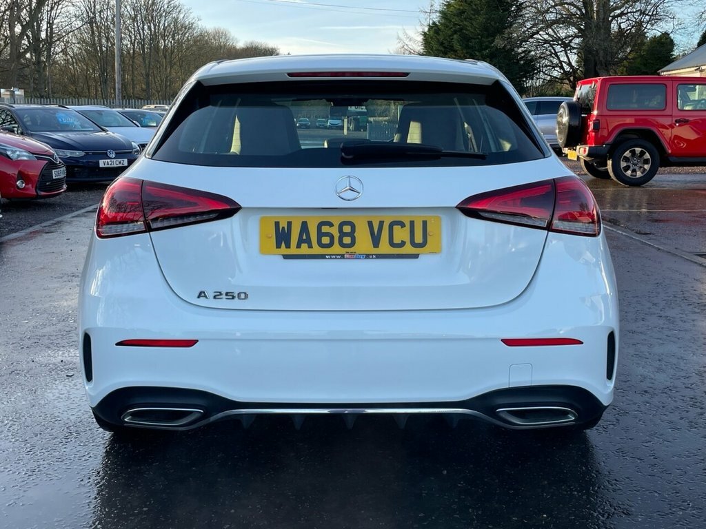 Mercedes-Benz A Class 2L Amg Line WA68VCU White #6