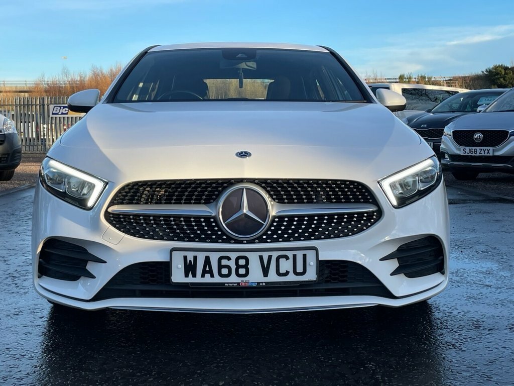 Mercedes-Benz A Class 2L Amg Line WA68VCU White #2