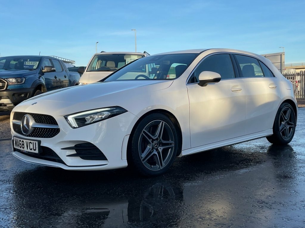 Mercedes-Benz A Class 2L Amg Line WA68VCU White #3
