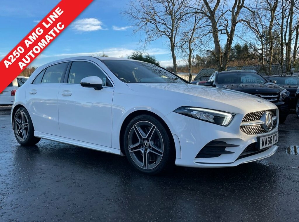 Mercedes-Benz A Class 2L Amg Line WA68VCU White