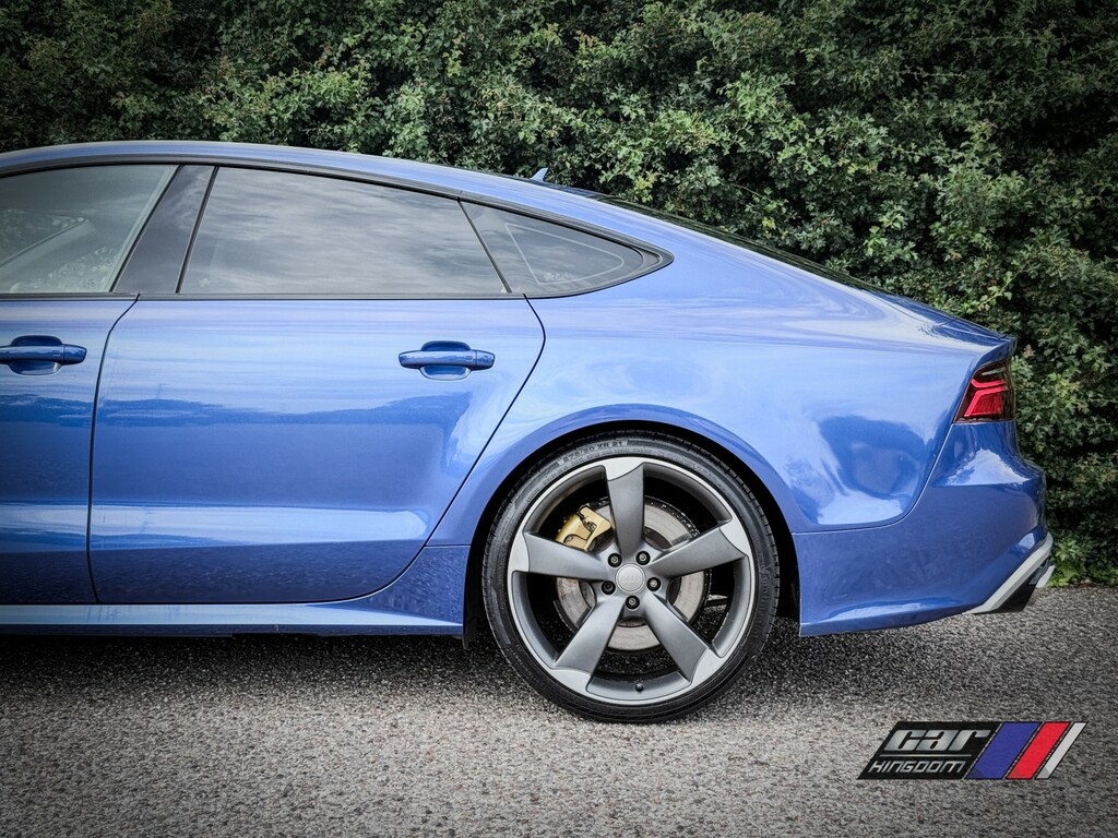 Audi S7 4.0 Tfsi V8 Blue #6