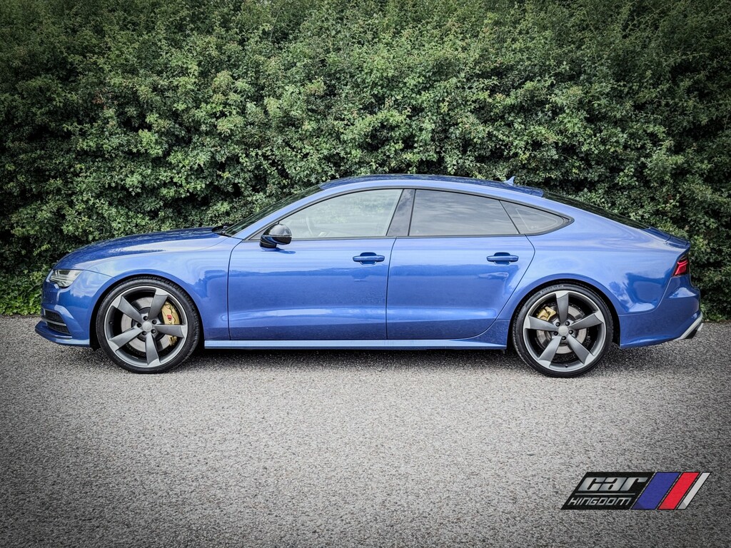 Audi S7 4.0 Tfsi V8 Blue #4